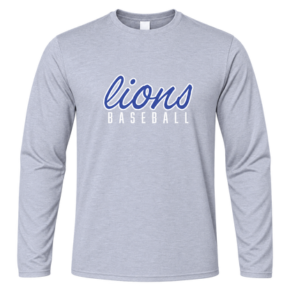 Lions Baseball (Script) Tee