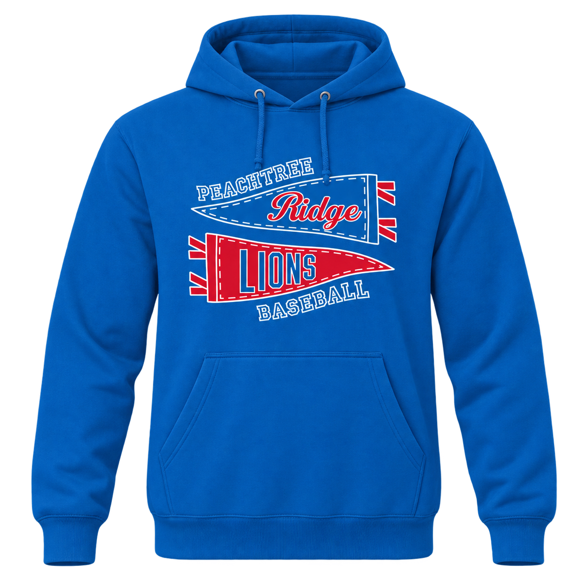 Peachtree Ridge Lions Baseball (Pennants) Tee