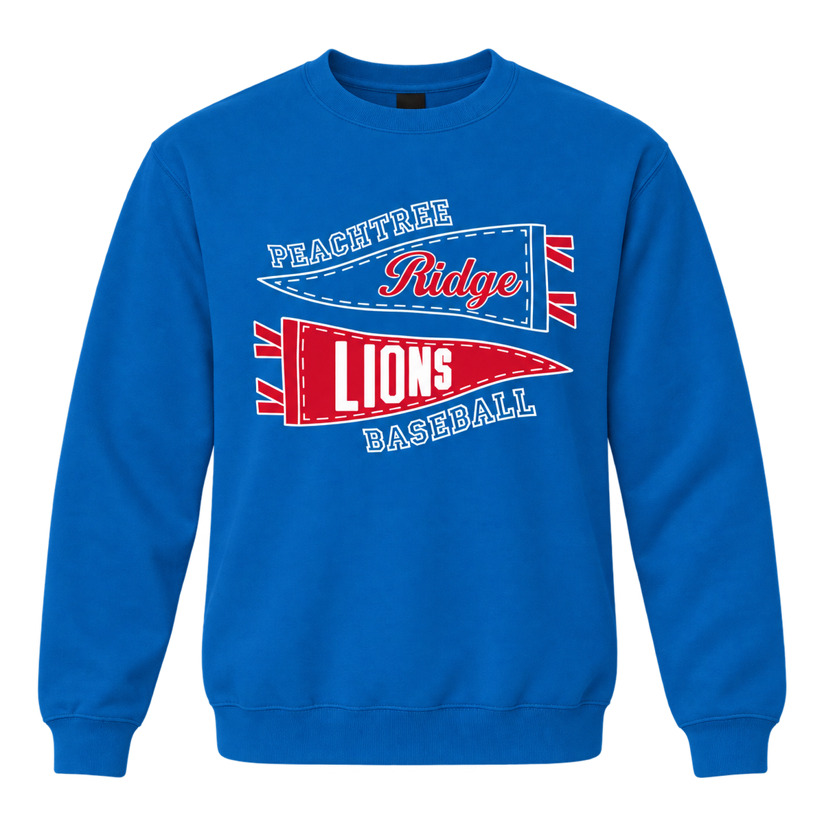Peachtree Ridge Lions Baseball (Pennants) Tee