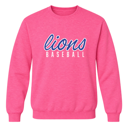 Lions Baseball (Script) Tee