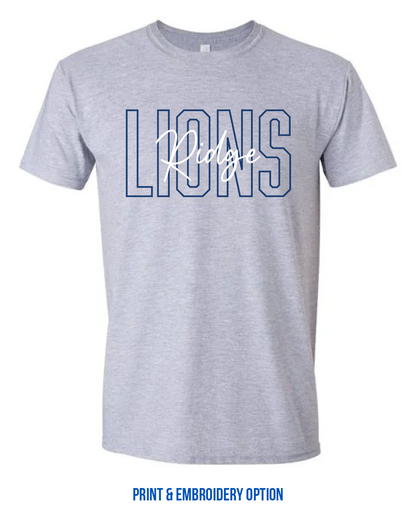 Lions / Ridge Tee