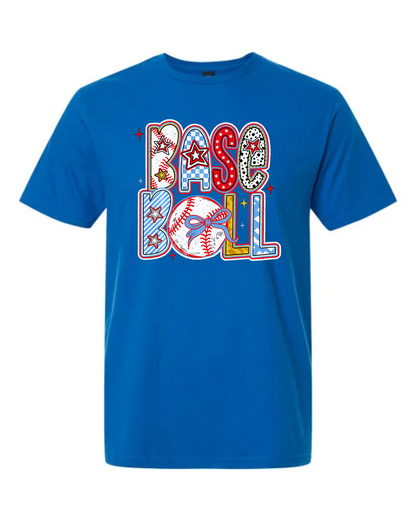 Baseball (Doodle) Tee