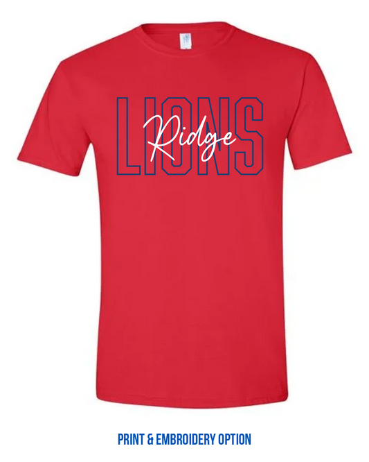 Lions / Ridge Tee