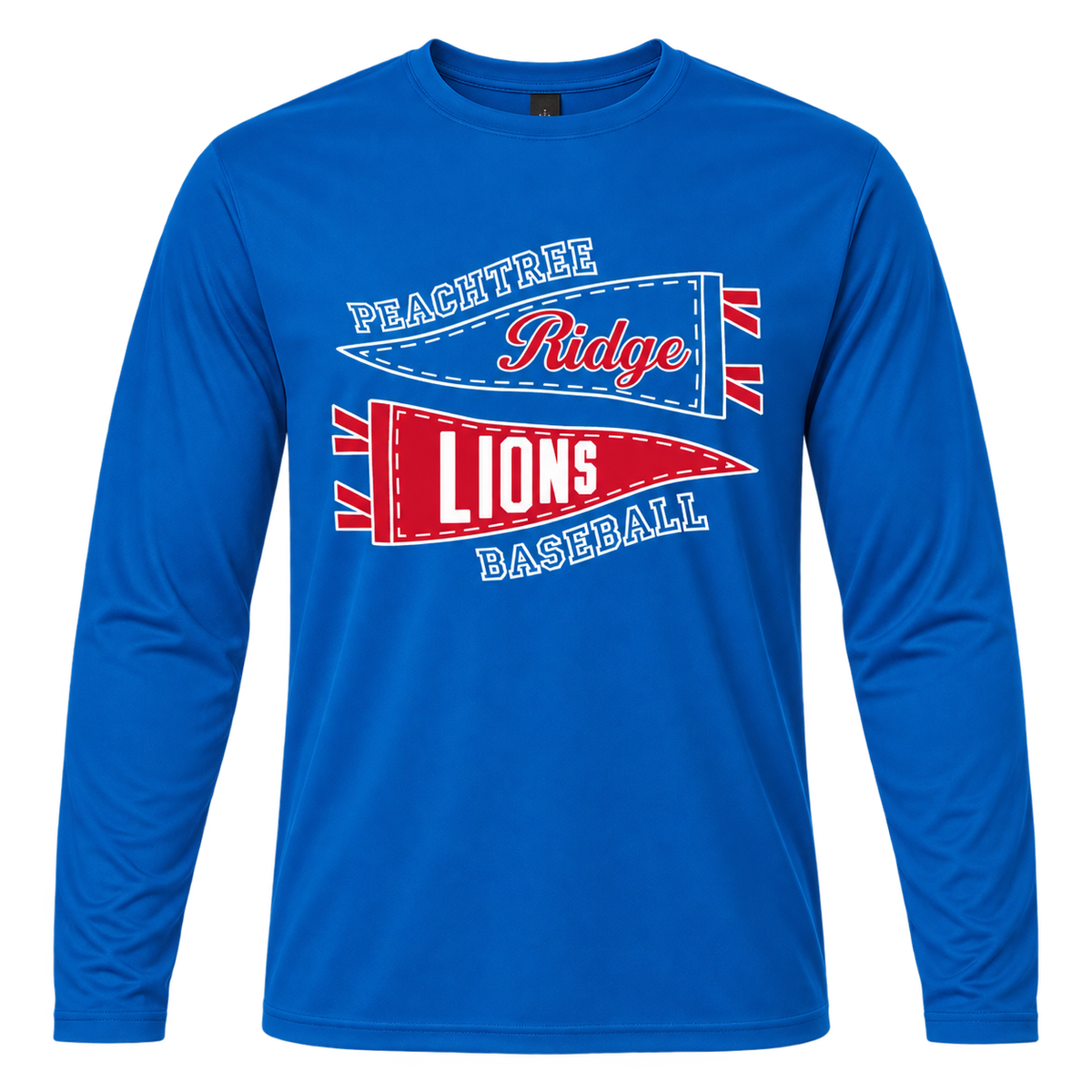 Peachtree Ridge Lions Baseball (Pennants) Tee