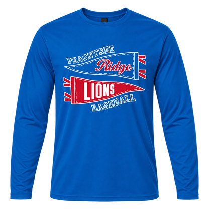 Peachtree Ridge Lions Baseball (Pennants) Tee