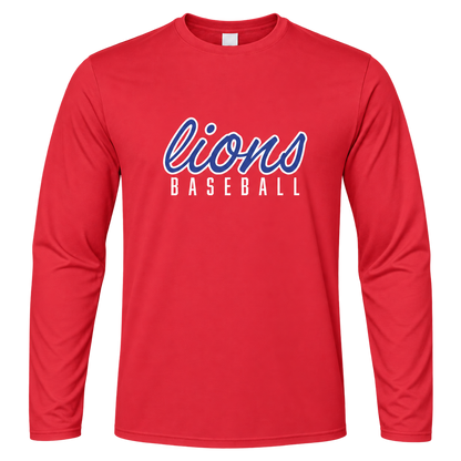 Lions Baseball (Script) Tee