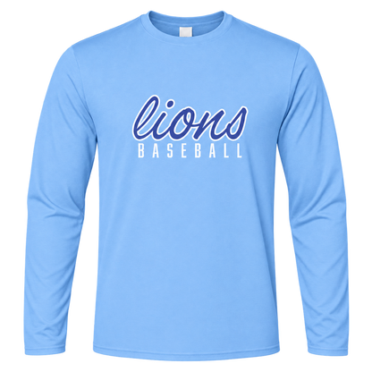 Lions Baseball (Script) Tee